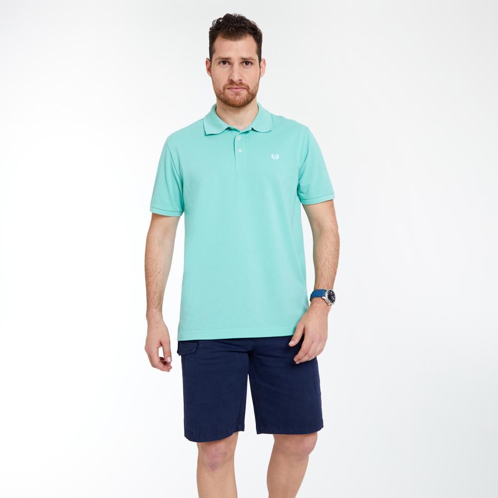 Polera Regular Manga Corta Cuello Polo Hombre Peroe image number 0.0
