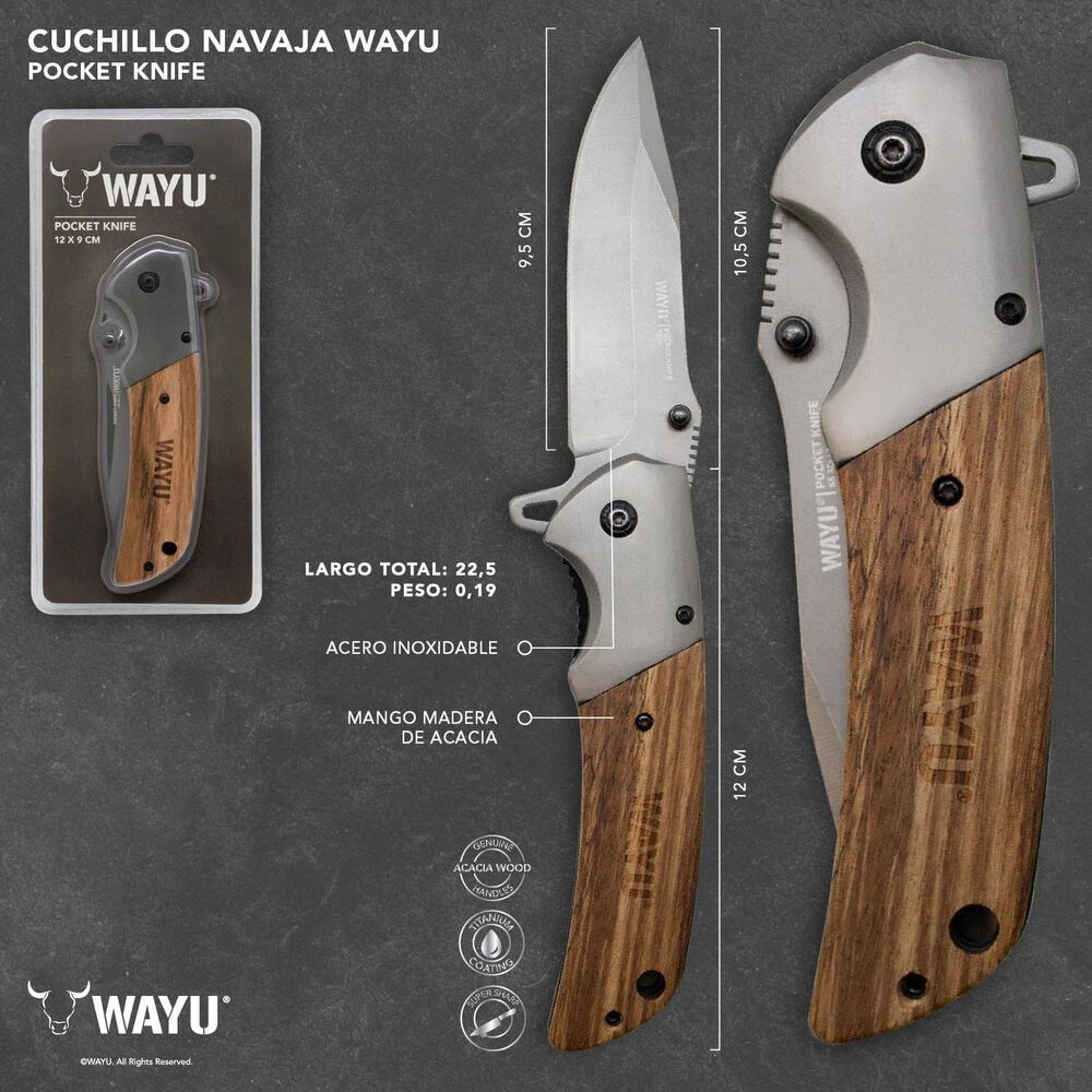 Cuchillo Navaja Wayu image number 3.0