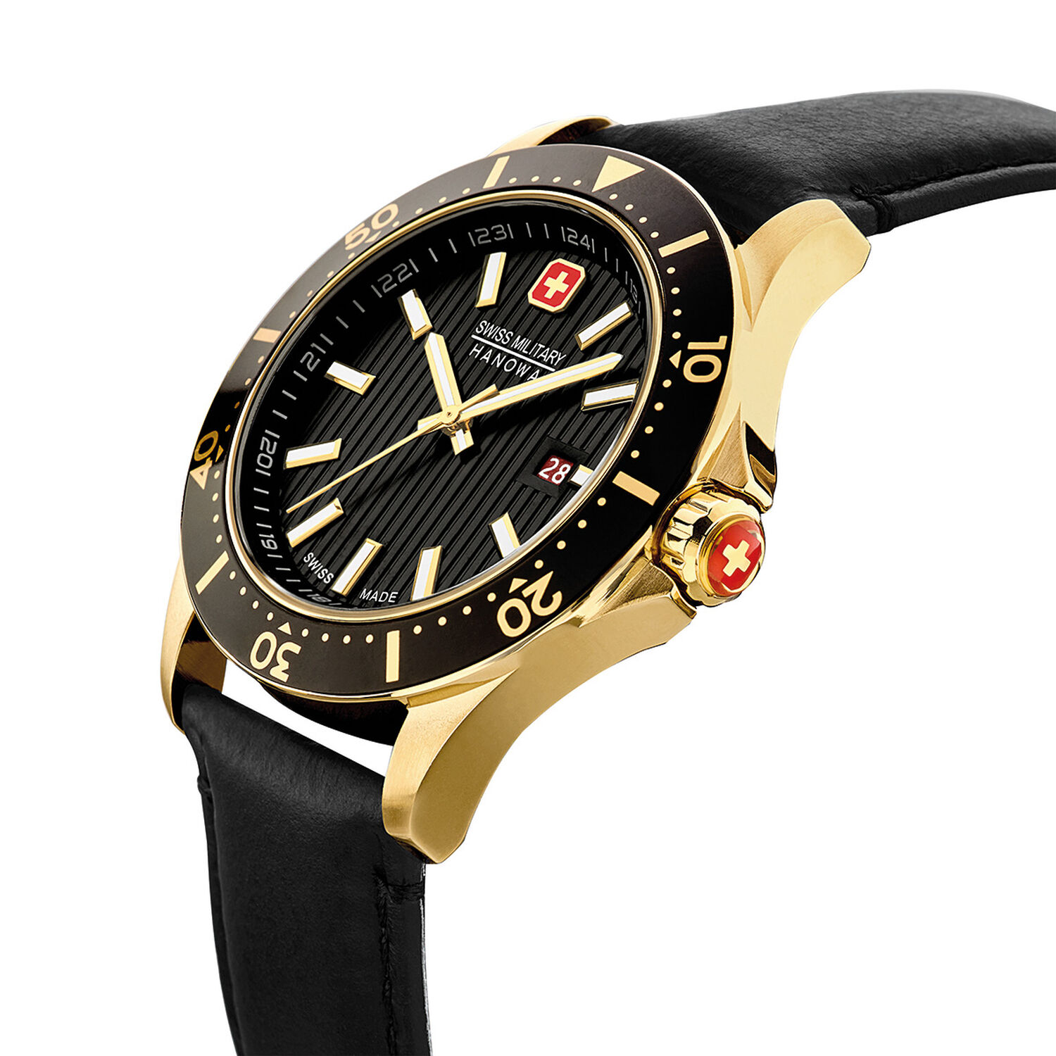 Reloj Swiss Military Hanowa Smwgb2100611 Negro image number 1.0