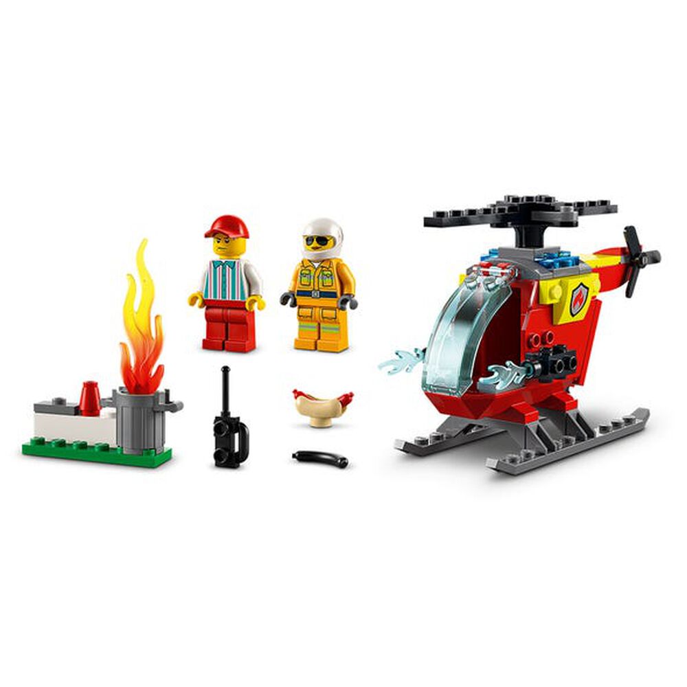 Lego City Helicoptero De Bomberos Lego 60318- Crazygames image number 2.0