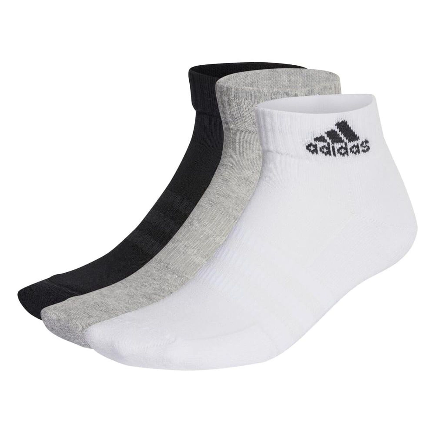 Calcetines Unisex Al Tobillo Adidas / 3 Pares image number 0.0
