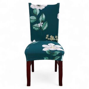 Pack 6 Fundas Para Sillas Colores Lisos Adaptable Comedor - Multicolor