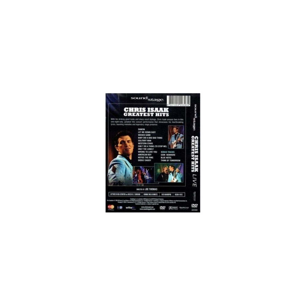 Chris Isaak - Greatest Hits Live | Dvd image number 1.0