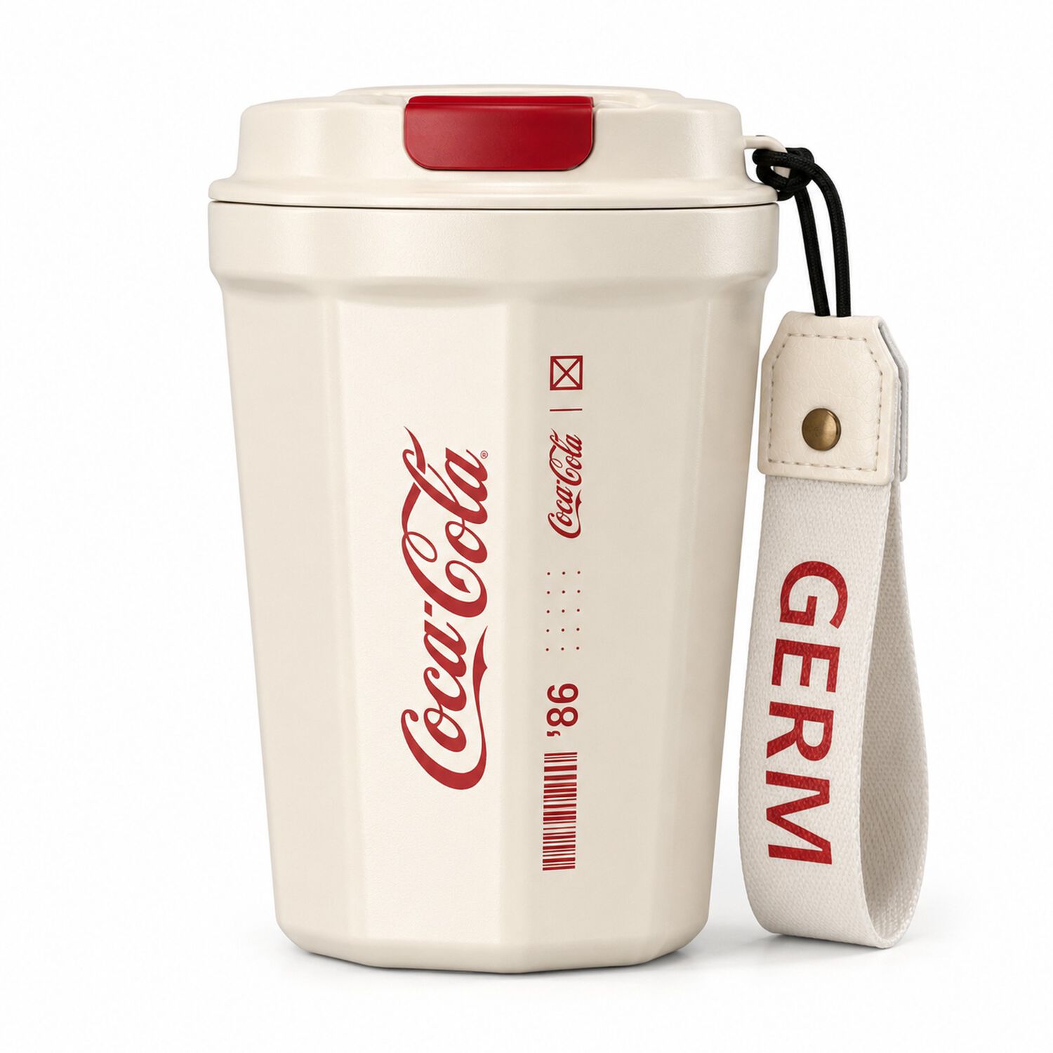 Vaso Termico Mug Germ Coca-cola Acero Inoxidable 390ml White image number 1.0