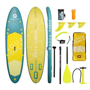 Stand Up Paddle Aqua Force Board Inflable 110 - Amarillo