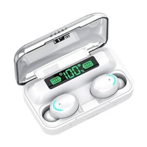 Aud&iacute;fonos In-ear Gamer Inal&aacute;mbricos Blanco Con Luz Led