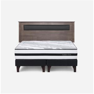 Cama Europea Rosen Driven / 2 Plazas / Base Dividida + Respaldo