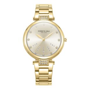 Reloj Kenneth Cole Kcwlg2237302 Dorado Mujer