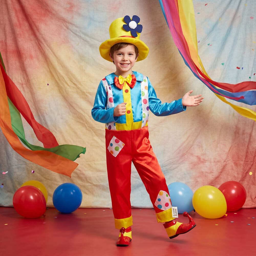 Disfraz Cosplay Payaso Buf&oacute;n Ni&ntilde;o Ni&ntilde;a Carnaval Adulto image number 17.0