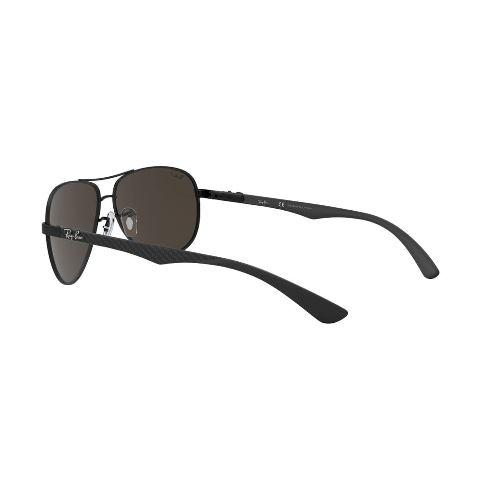Lentes De Sol Negro Espejados Polarizados Ray-ban image number 4.0