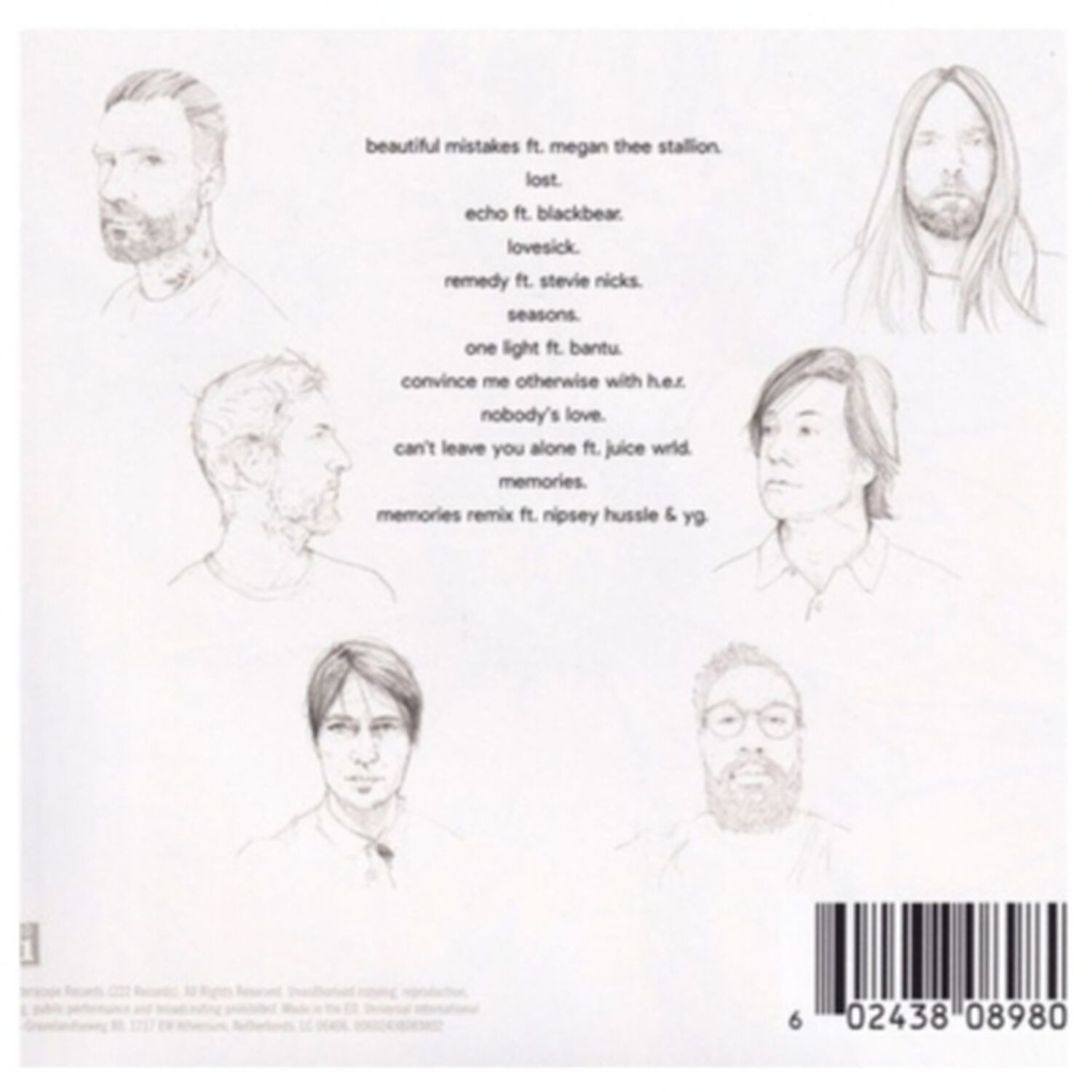Maroon 5 - Jordi | Cd image number 6.0
