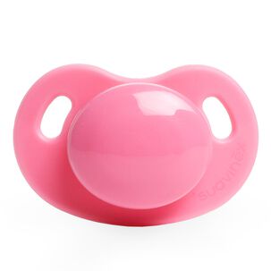 Chupete Dental Tetina Anatómica Con Alas +6m Rosado