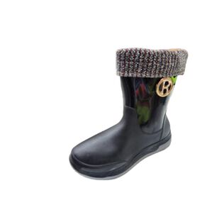 Bota De Lluvia Mujer Negro