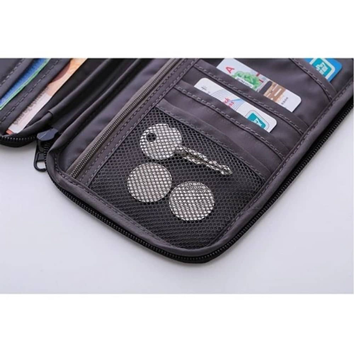 Billetera Portapasaporte Para Hombre Y Mujer image number 5.0