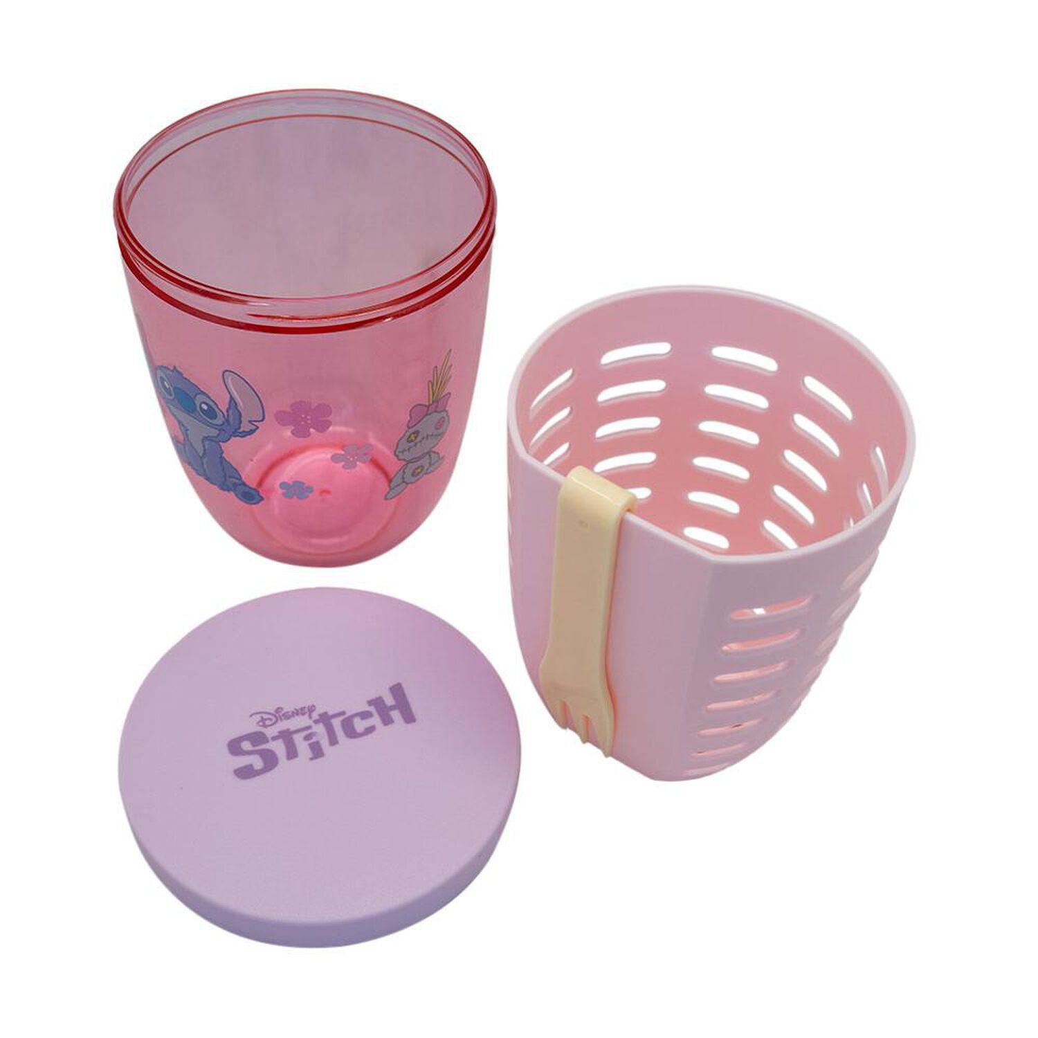 Porta Frutas 600ml Stitch Vibes Disney image number 2.0
