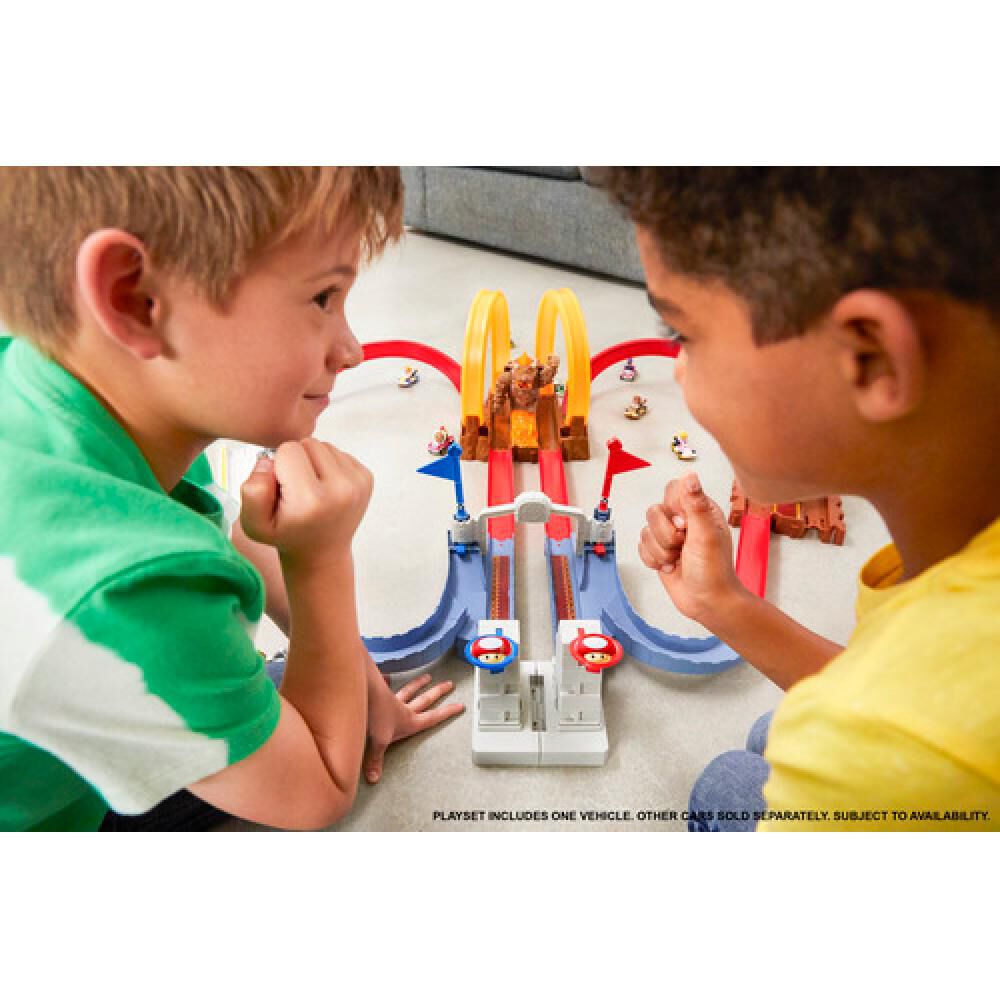 Autopista Hot Wheels Pista Castillo De Bowser Mario Kart image number 5.0