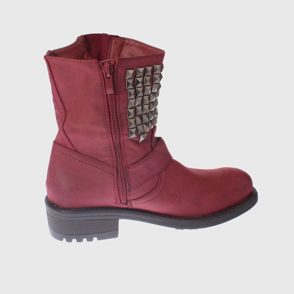 Bota Tachas Burdeo V&iacute;a Franca Art: 5w2021red image number 4.0