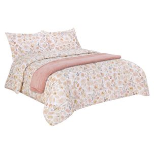 Set Plum&oacute;n Belle Noite Peonia / 2 Plazas + Manta 130x160 Cm