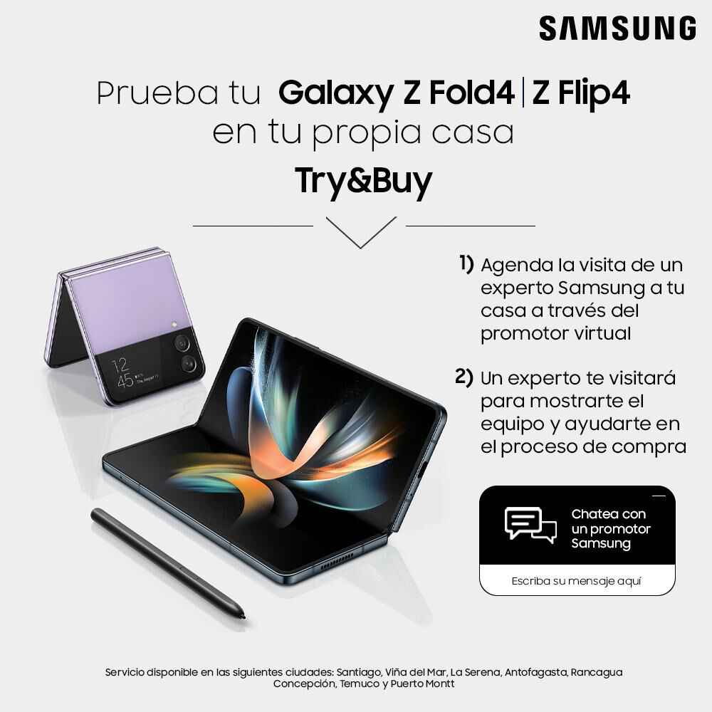 Smartphone Samsung Galaxy Z Fold4 Phantom Black / 256 Gb / Liberado
