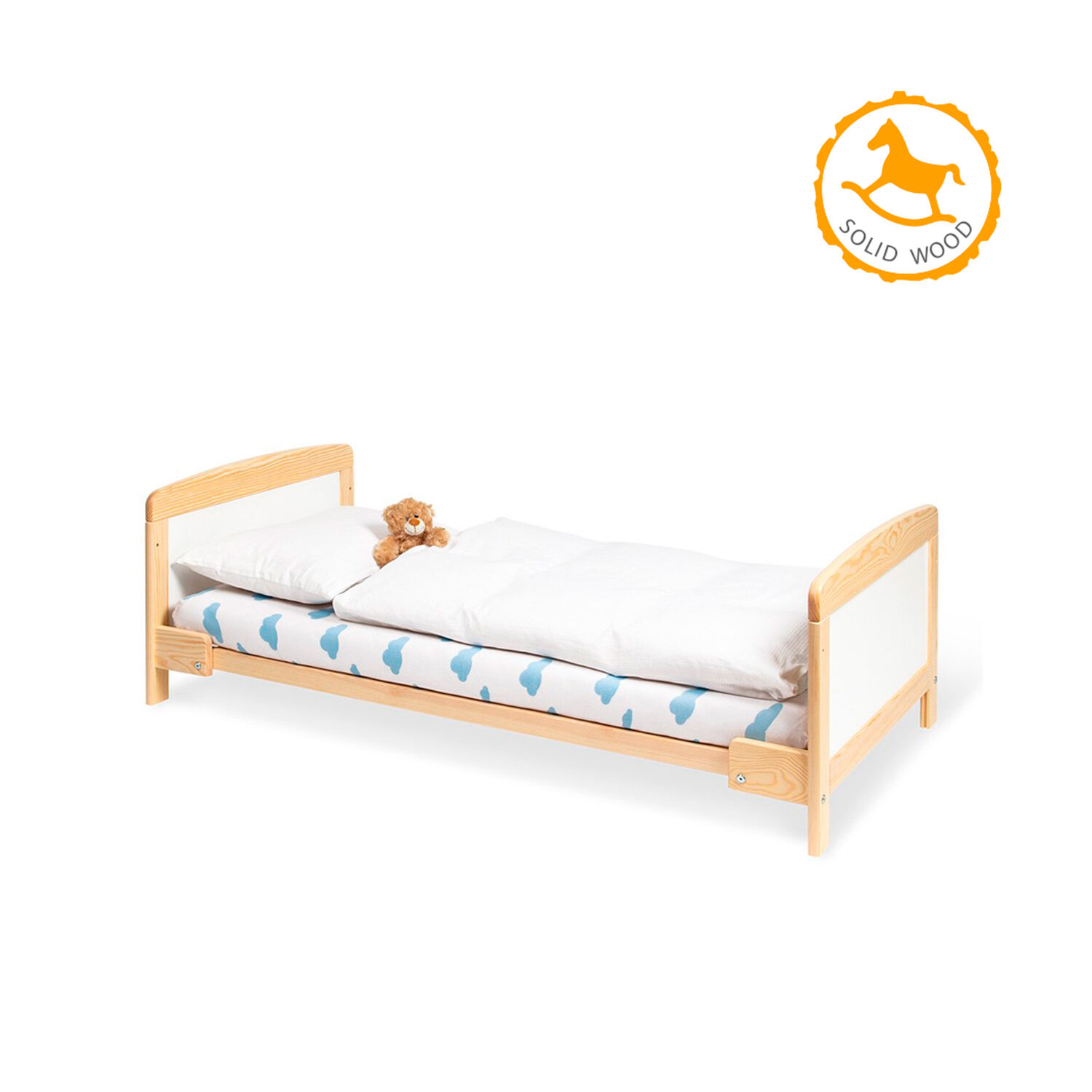 Cuna De Madera Florian 70x140+colchon image number 1.0