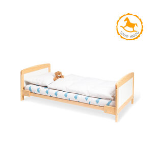Cuna De Madera Florian 70x140+colchon
