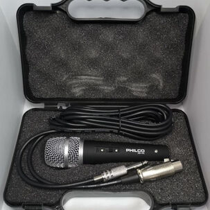 Microfono Profesional Dinamico Philco + Maletin Dm-18k 