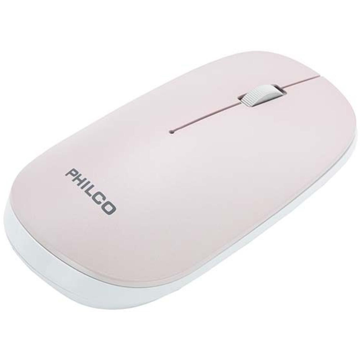 Mouse Inalambrico Usb 3 Botones 1600 Dpi Rosado image number 0.0