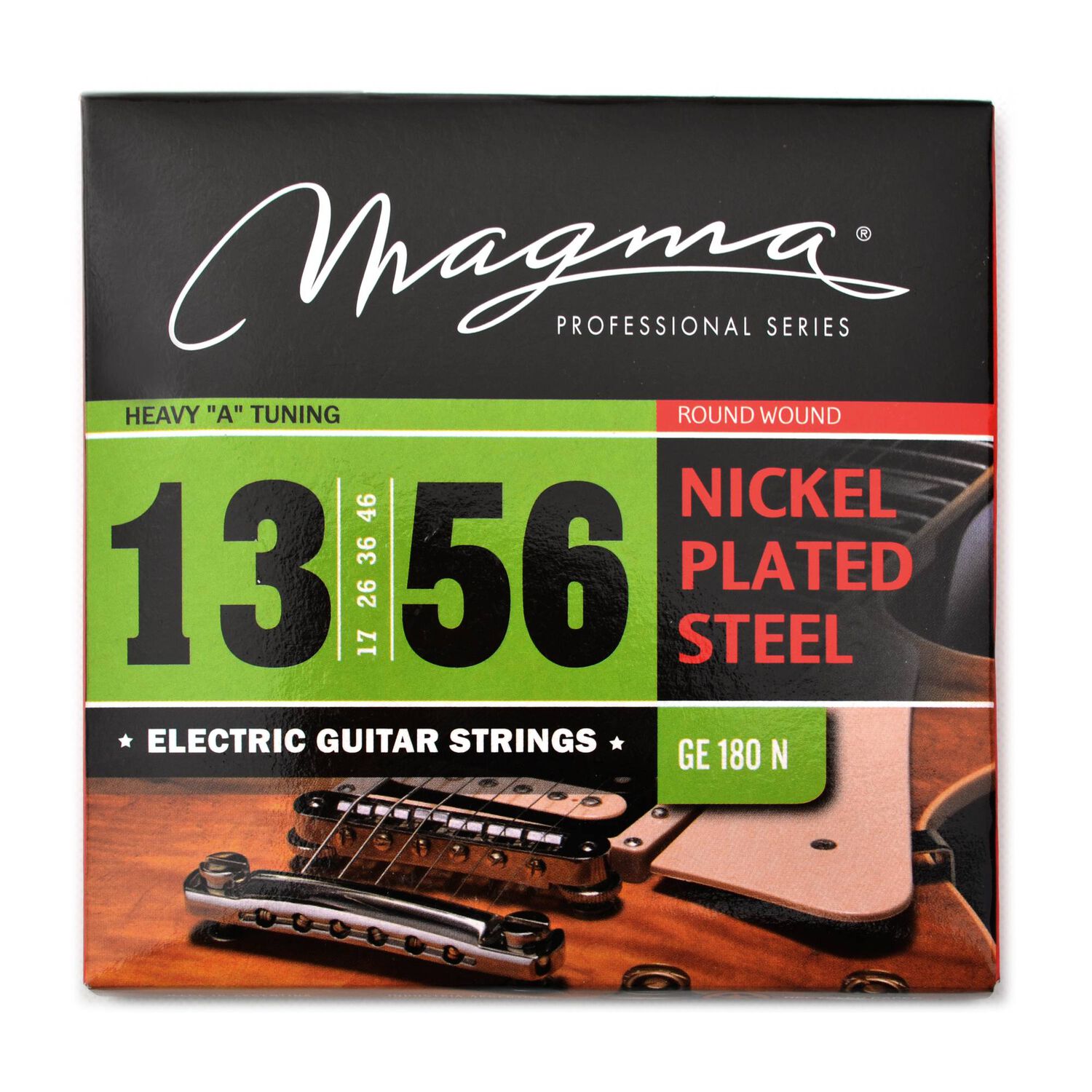 Set Cuerdas Guitarra El&eacute;ctrica Ge180n Magma image number 0.0