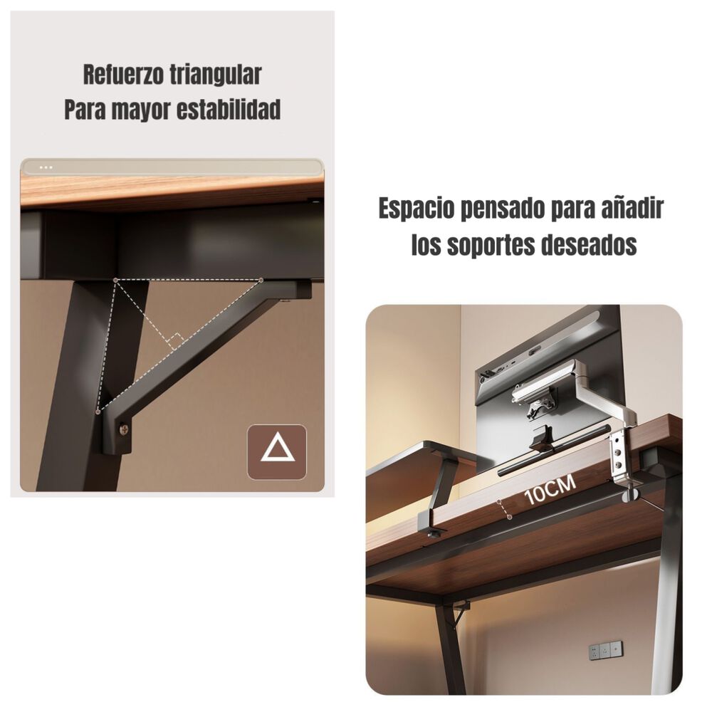 Escritorio Mesa 120*60*75cm By Lubabycas image number 5.0