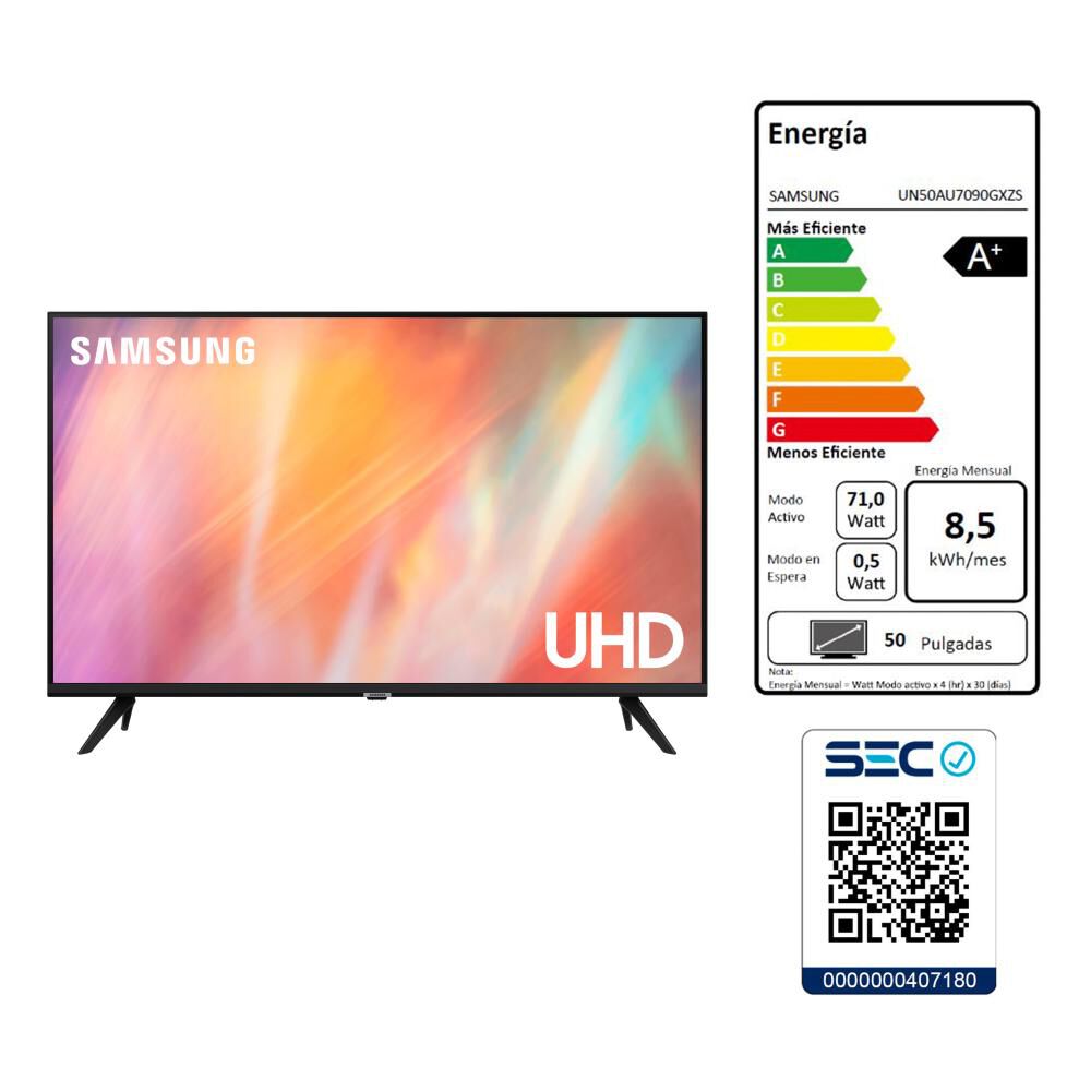 Led 50" Samsung AU7090 / Ultra HD 4K / Smart TV image number 9.0