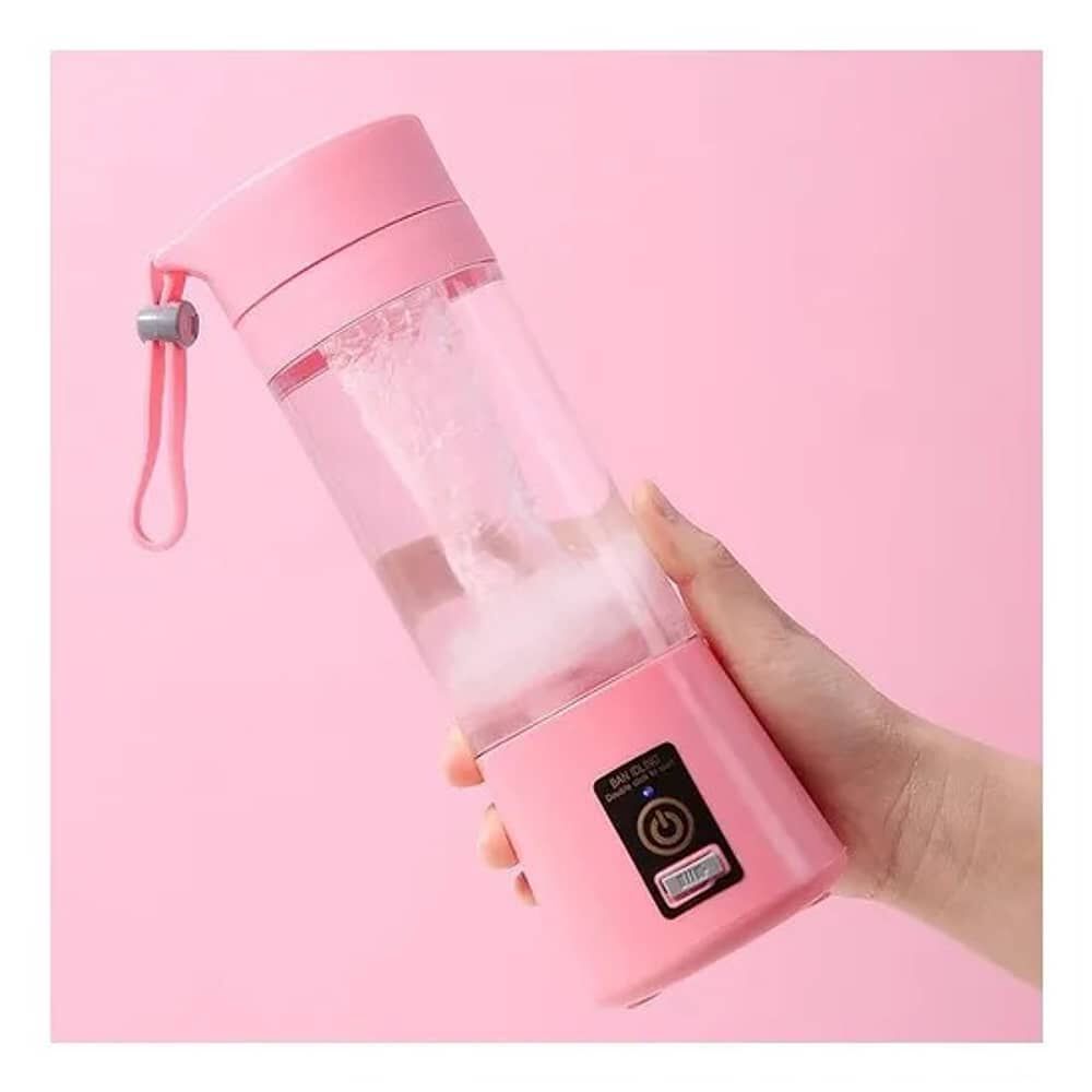 Batidora Licuadora Juguera Portatil Usb Recargable Colores Rosa image number 2.0