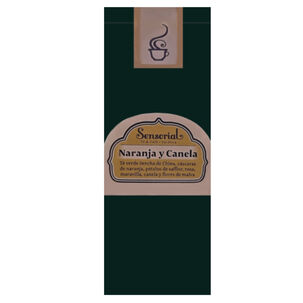T&eacute; Verde Sensorial Naranja Y Canela