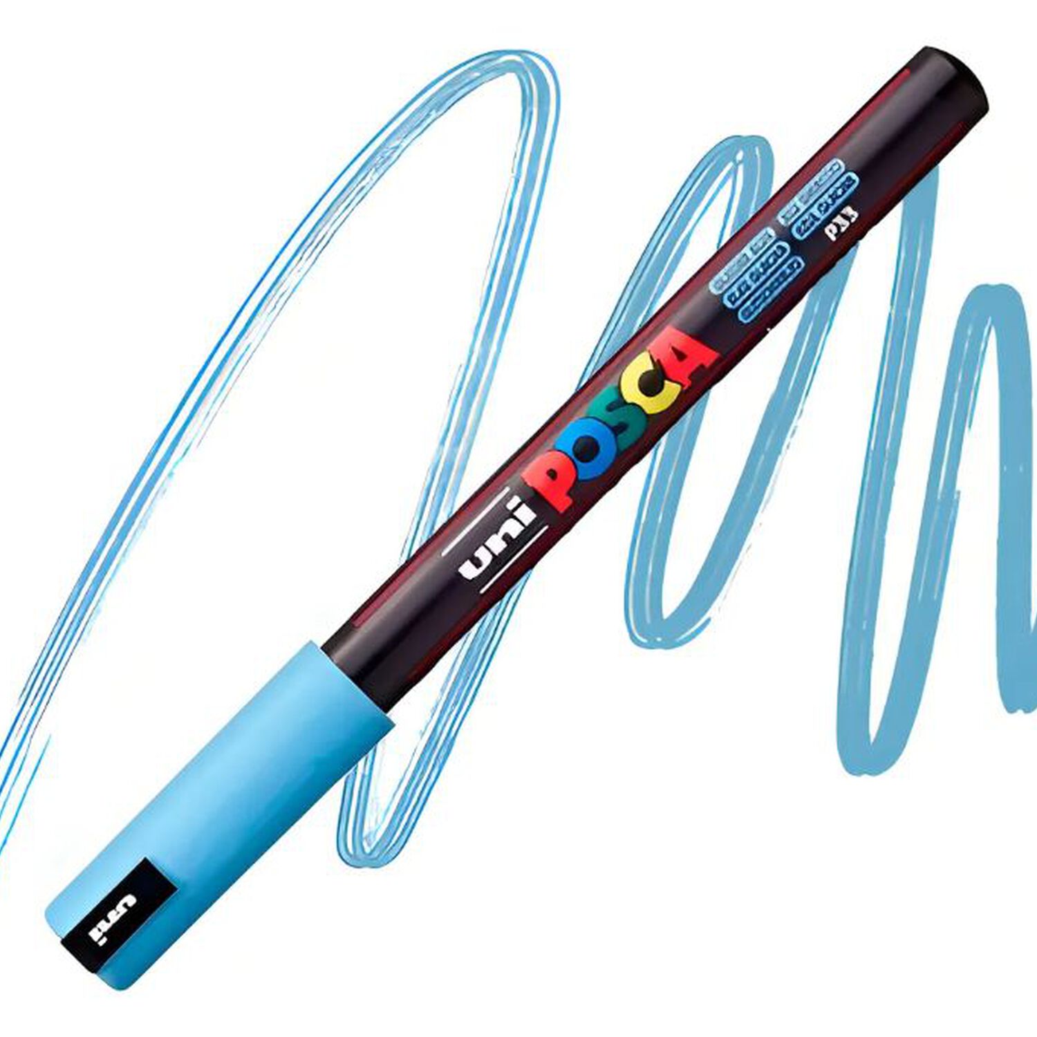 Marcador Acr&iacute;lico Azul Glaciar 1mr Posca image number 1.0
