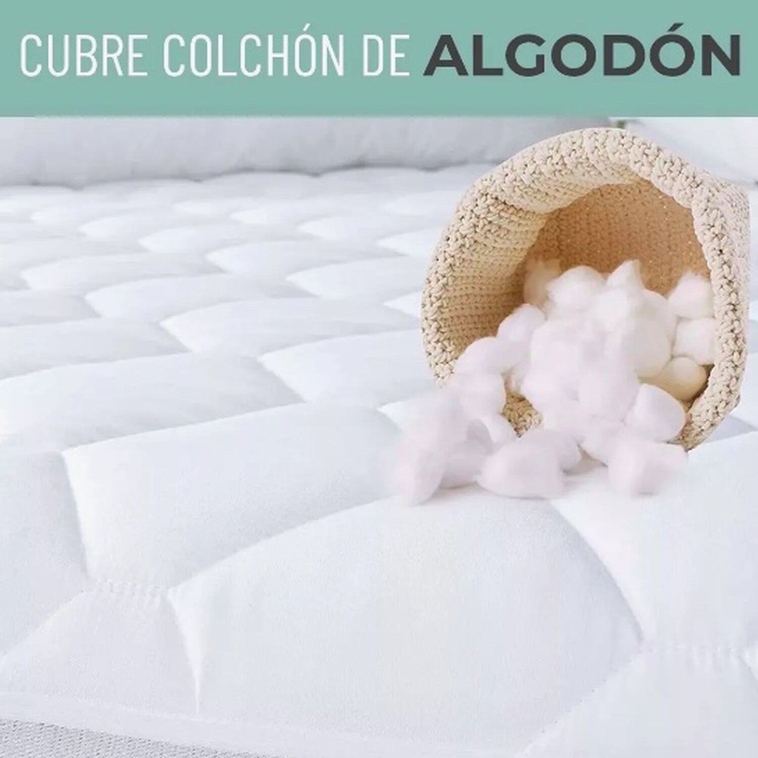 Cubre Colchon Impermeable King image number 3.0
