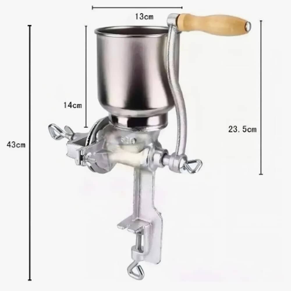 Molino Moledor Manual Met&aacute;lico Choclo Maiz Cafe Cereal Arroz image number 3.0