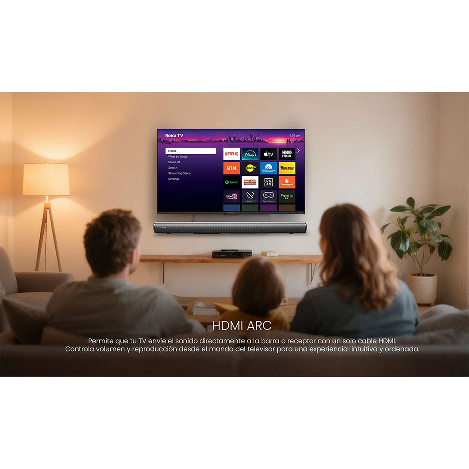 Smart Tv Aiwa 43'' Fhd Wifi Sistema Roku Tv image number 6.0