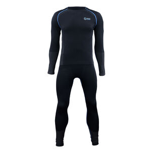 Conjunto Primera Capa Térmico Spandex Color Negro