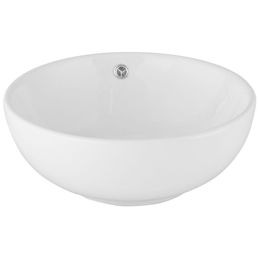 Lavamanos Sobreponer Domsa Slc8002 Blanco 43x43x17 Cm image number 0.0