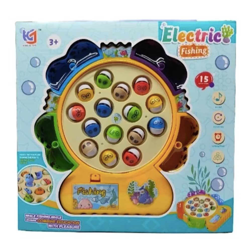 Juego De Pesca Milagrosa Juguete Para Ni&ntilde;os A Pila image number 1.0