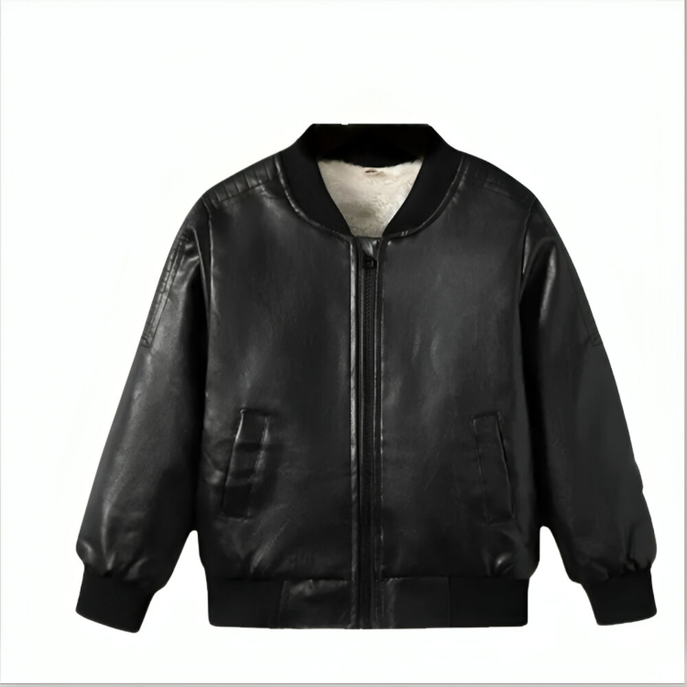Chaqueta Ecocuero Soft Berlin Unisex Ni&ntilde;os image number 0.0