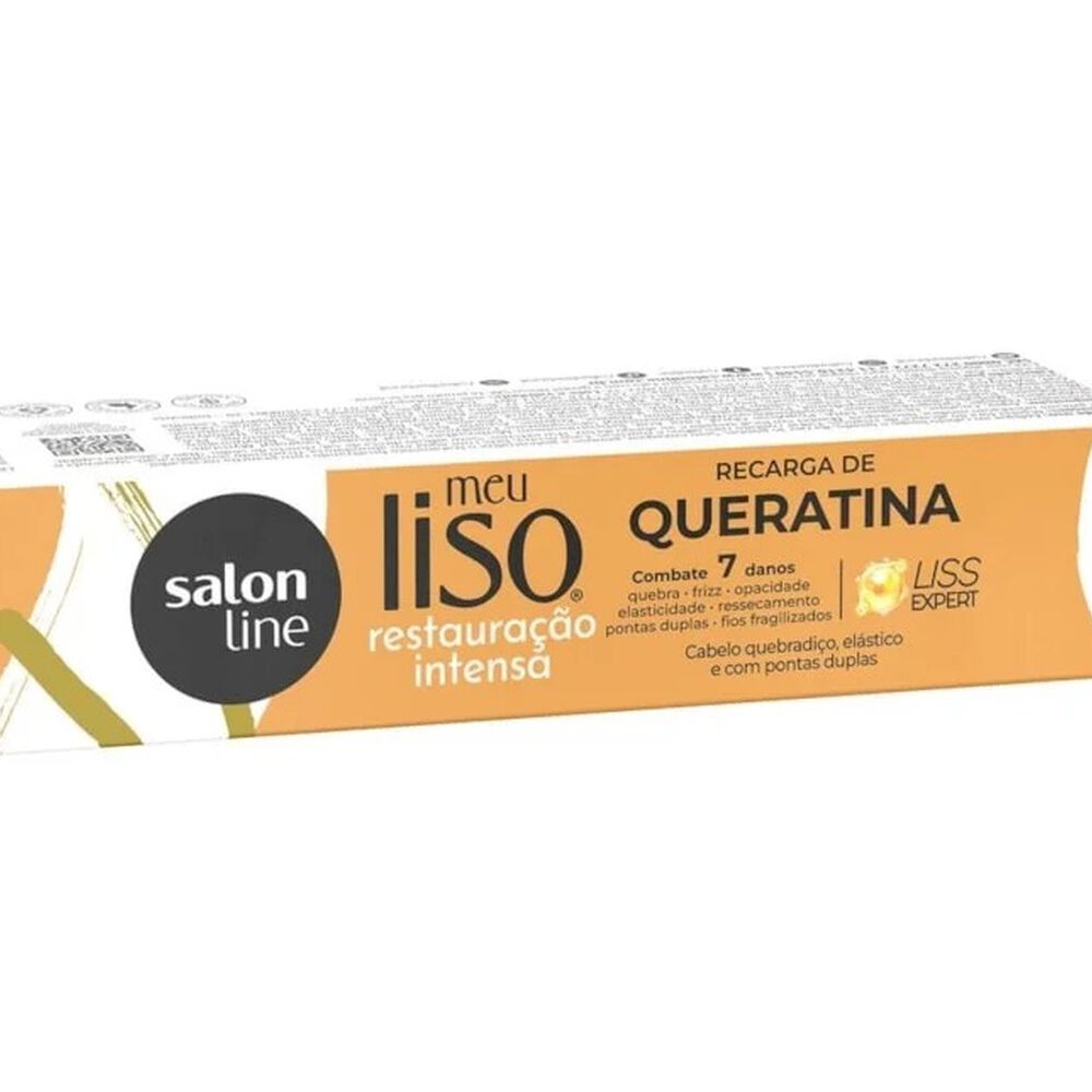 Recarga De Queratina Restauracion Intensa Meu Liso 80gr Salon Line image number 1.0