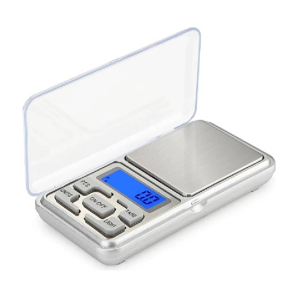 Pesa Gramera Balanza Profesional Digital De Bolsillo Con Luz 2 Decimales Onzas image number 1.0
