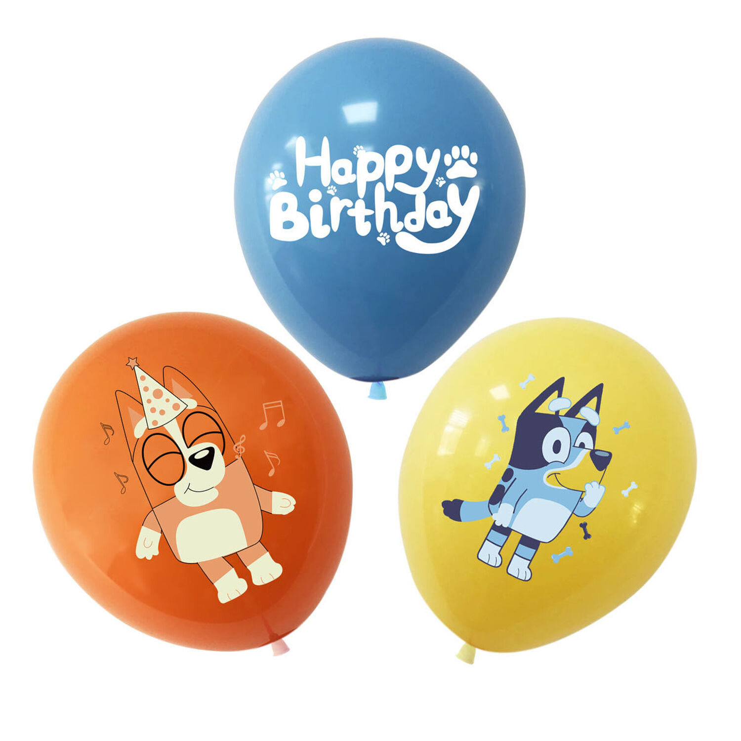 Pack Globos Bluey Perrito Disney Jr Fiestas Cumplea&ntilde;os image number 1.0