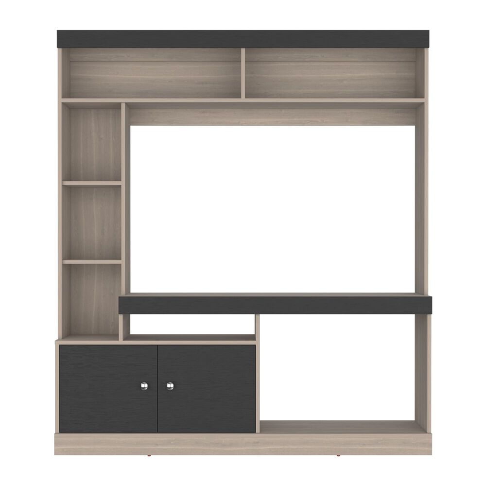 Estante Tv 65" 180,6x180x30,3 Cm 2 Puertas image number 3.0