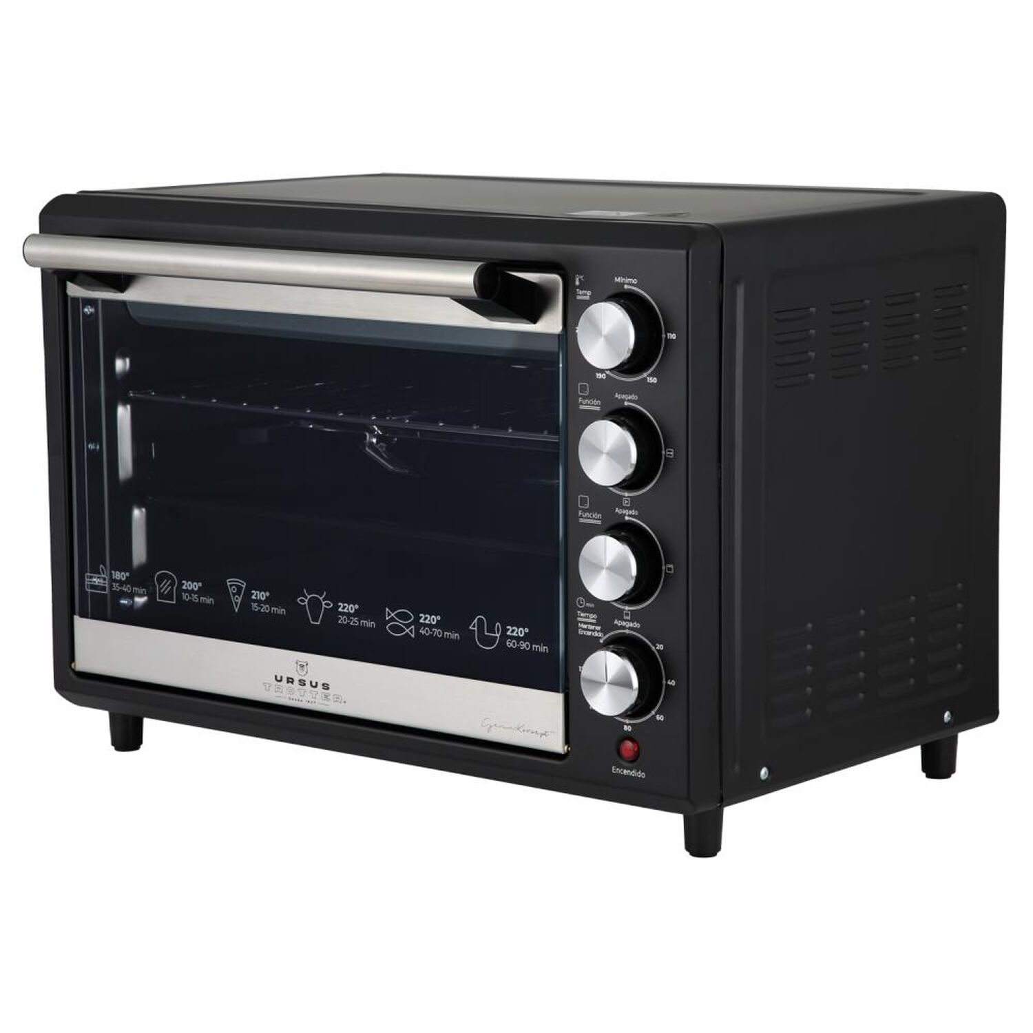 Horno El&eacute;ctrico Ursus Trotter UT-Backofen Pro-b 38L / 38 Litros / 1500W image number 5.0