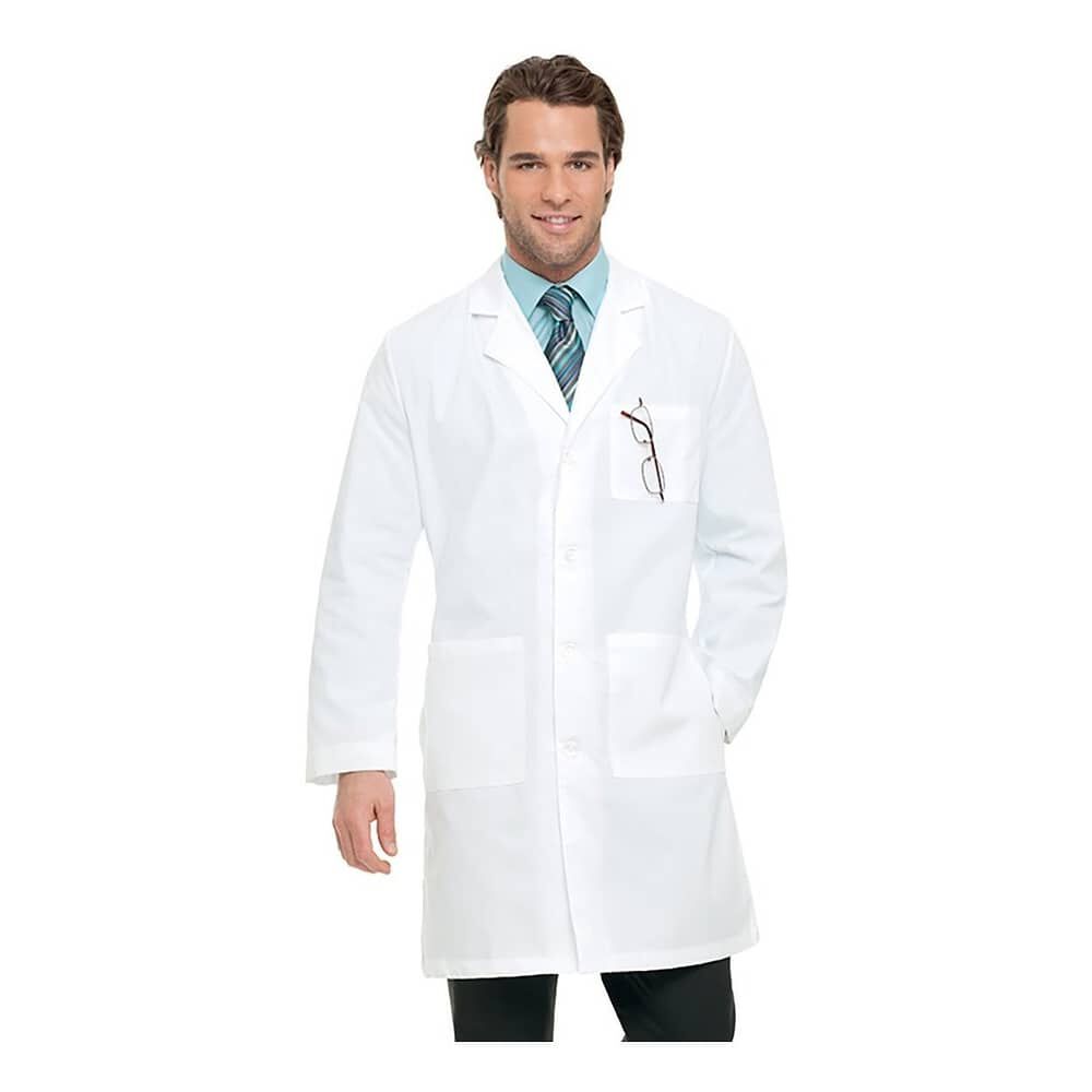 Delantal Cl&iacute;nico O M&eacute;dico Largo Hombre image number 0.0