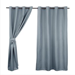 Set Cort. Blackout Arg 140x220 Cms Celeste