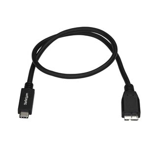 Cable Adaptador Startech Usb-c A Micro Usb-b Negro