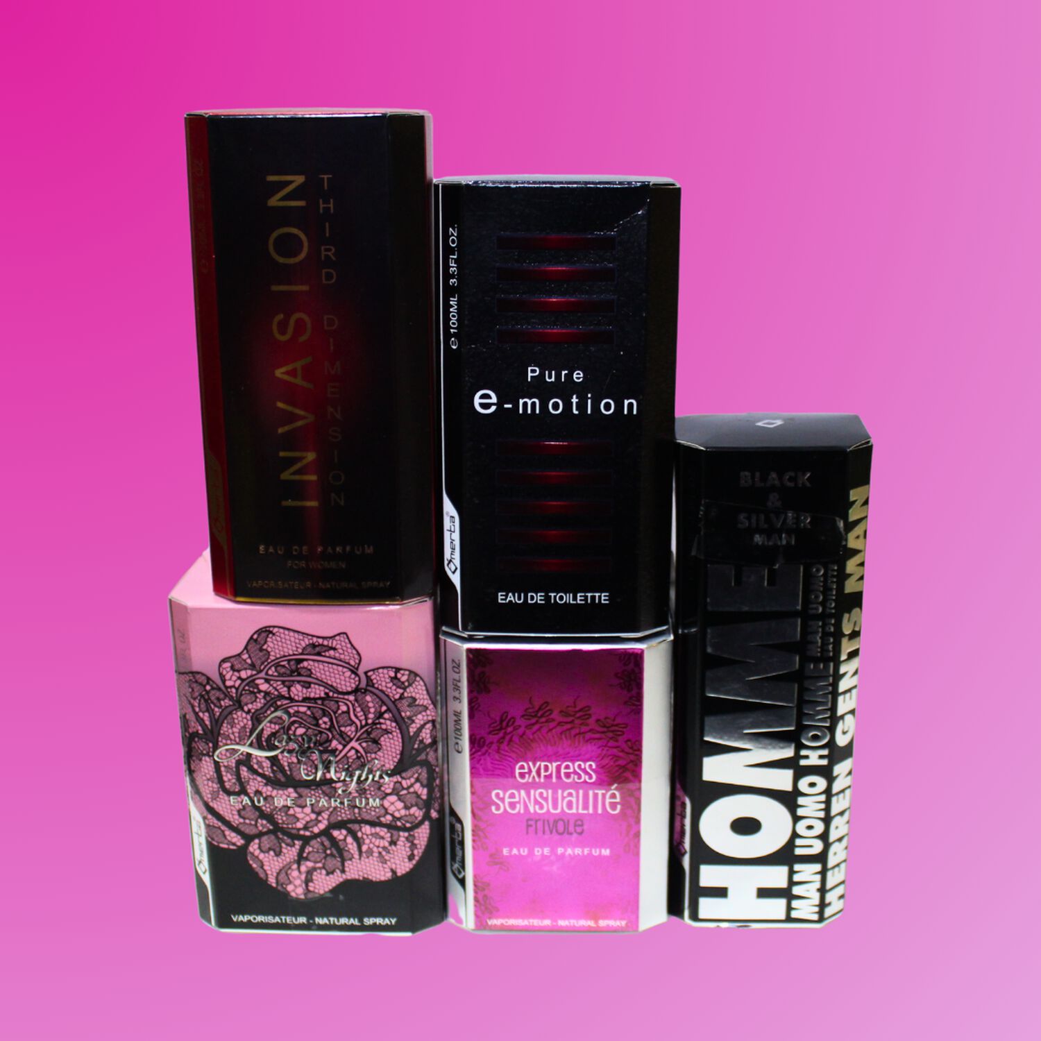 Pack 5x4 Omerta Edt Y Edp 100 Ml Surtidos image number 3.0
