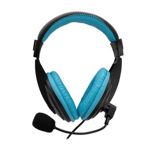 Audifono Gamer Jack 3.5 Negro Azul Loud